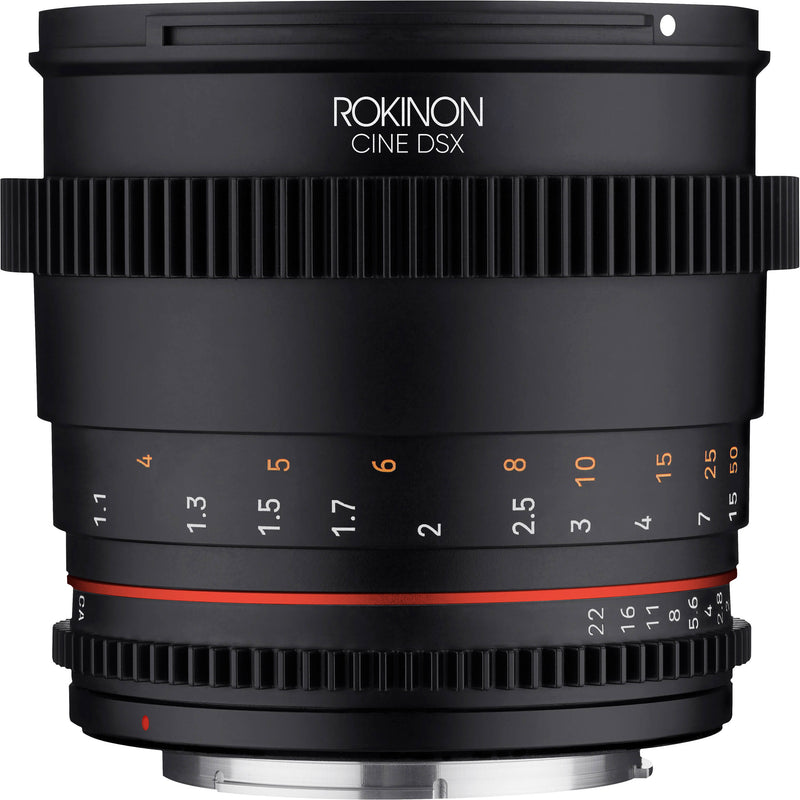 Rokinon 85mm T1.5 DSX High-Speed Cine Lens (MFT Mount)