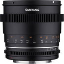 Samyang 85mm T1.5 VDSLR MK2 Cine Lens (EF Mount)