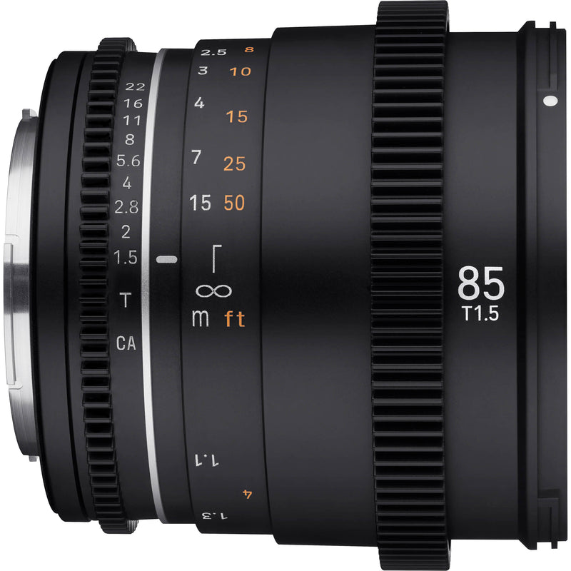 Samyang 85mm T1.5 VDSLR MK2 Cine Lens (EF Mount)