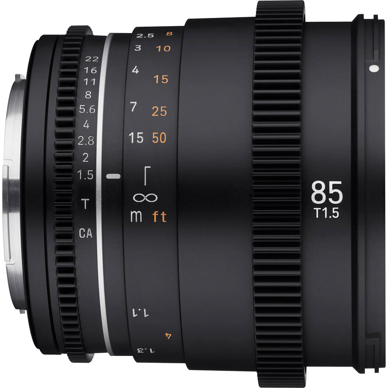 Samyang 85mm T1.5 VDSLR MK2 Cine Lens (RF Mount)