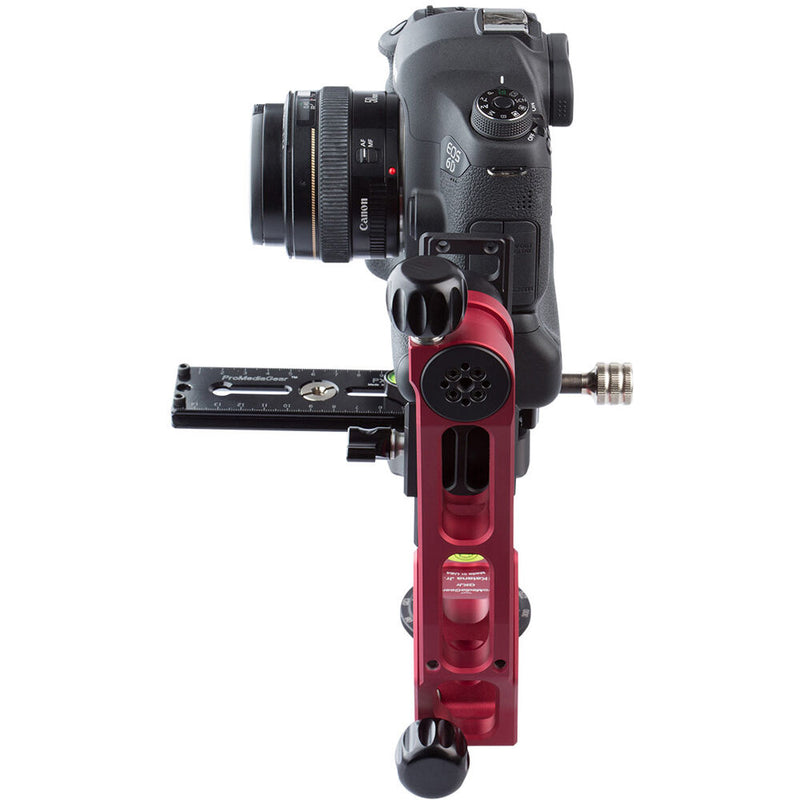 ProMediaGear GKJr Katana Pro Telephoto Lens Gimbal Head (Red)