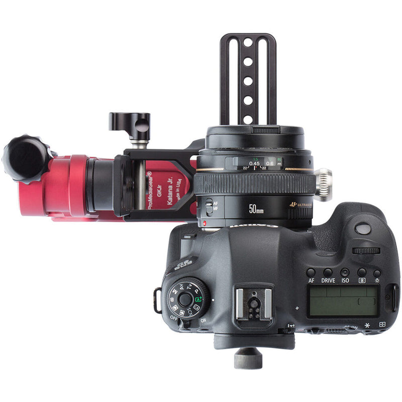 ProMediaGear GKJr Katana Pro Telephoto Lens Gimbal Head (Red)