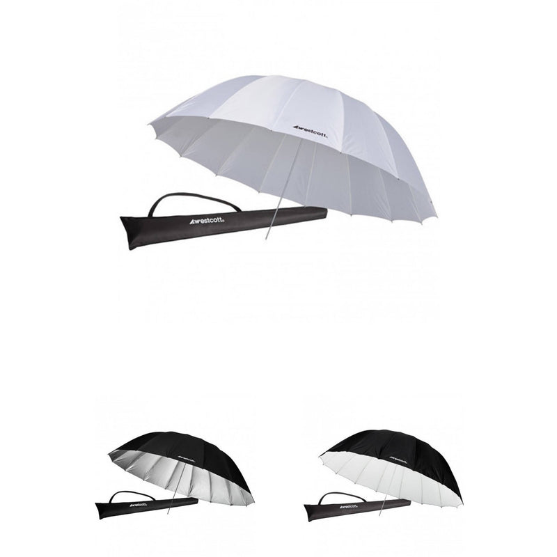 Westcott 7.0' Parabolic Umbrella Bundle