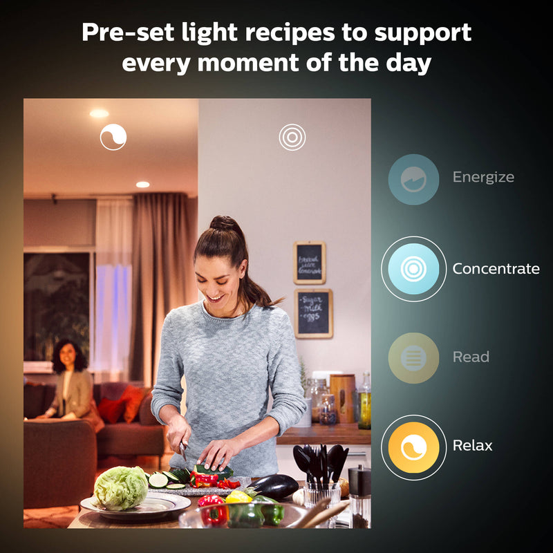 Philips Hue E12 Bulb with Bluetooth (White & Color Ambiance)
