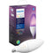 Philips Hue E12 Bulb with Bluetooth (White & Color Ambiance)