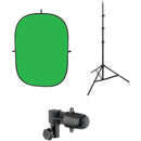 Angler 5x7' Collapsible Background Kit (Black/White)