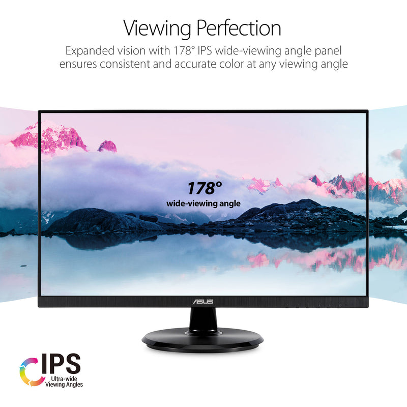 ASUS VA24DQ 23.8" 16:9 FreeSync Eye Care IPS Monitor