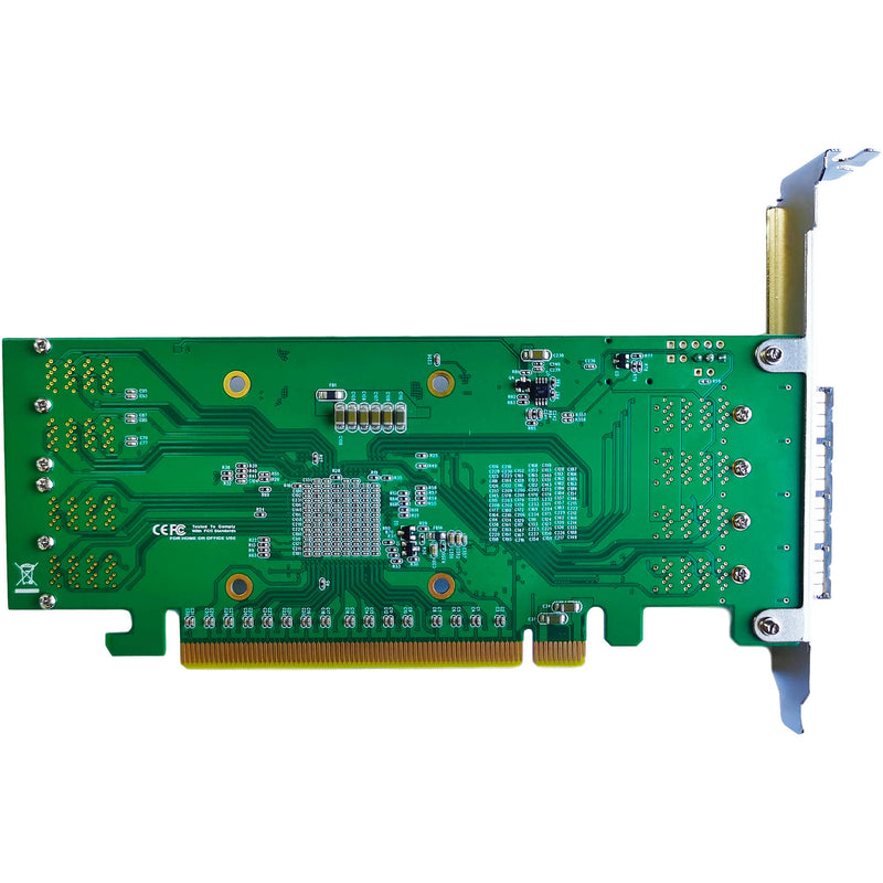 HighPoint SSD7184 PCIe 3.0 x16 8-Channel Hybrid U.2 NVMe RAID Controller