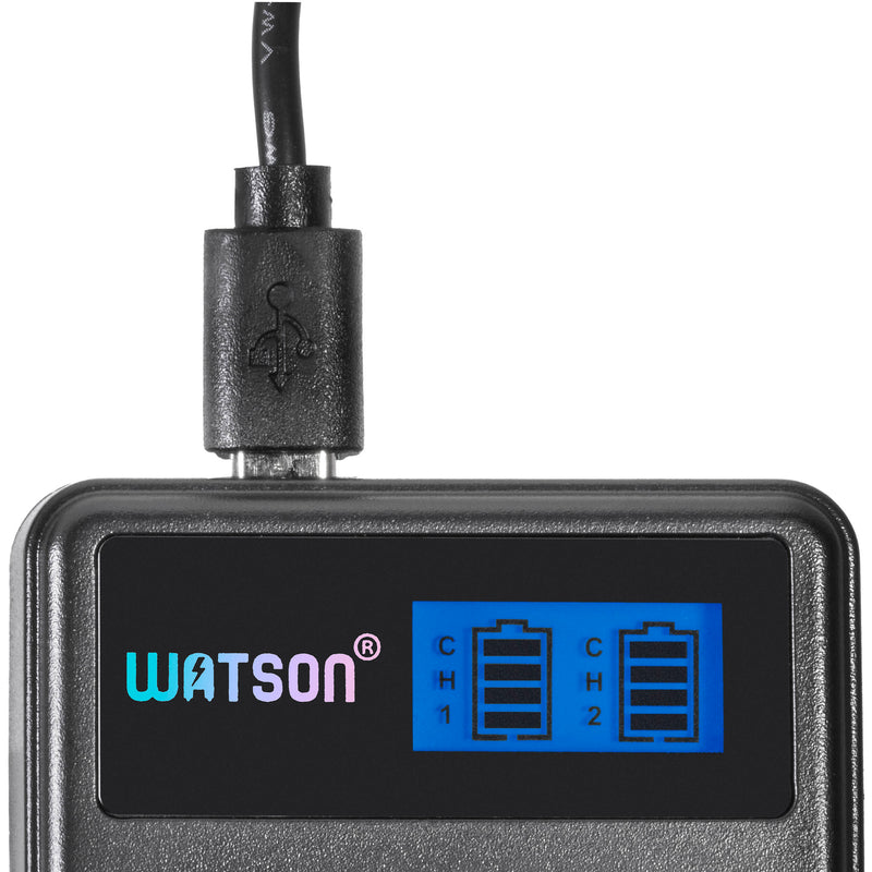 Watson Mini Duo Charger for Canon NB-10L Batteries