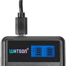 Watson Mini Duo Charger for Canon NB-6L Batteries