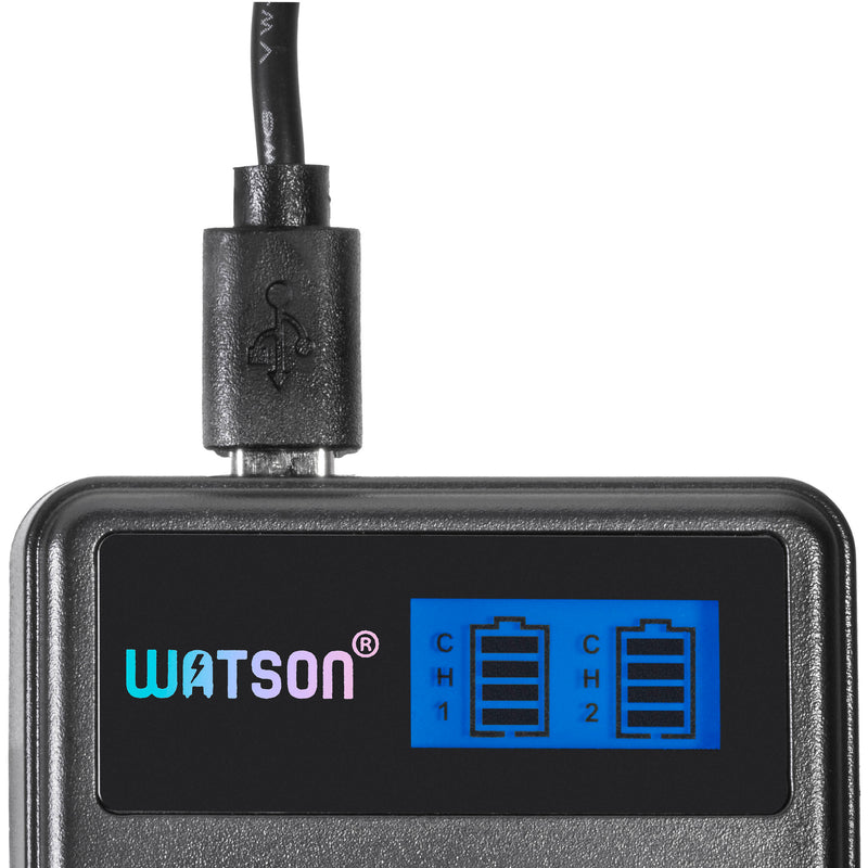 Watson Mini Duo Charger for Nikon EN-EL3E Batteries