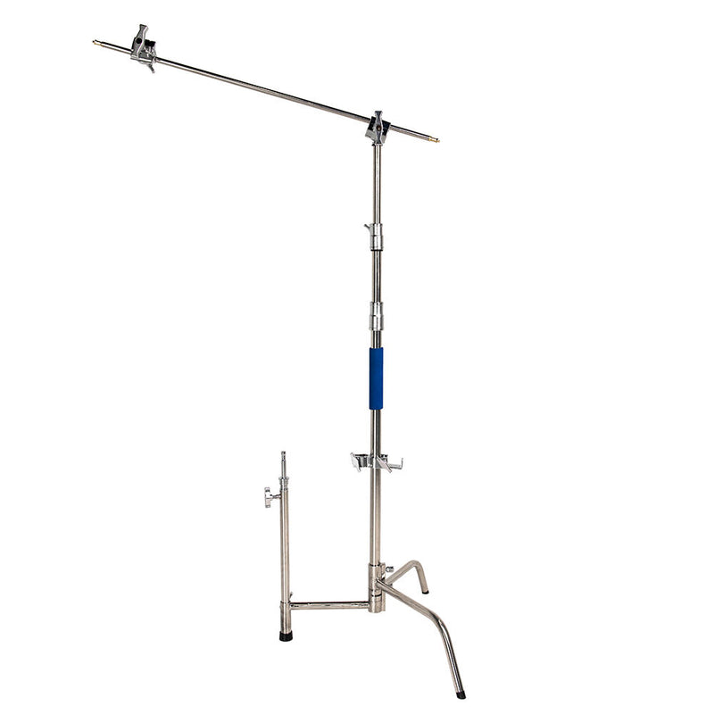 Savage Stainless Steel C-Stand Kit with 53" x 18' White Seamless Paper (9.5')