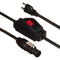Quasar Science Cluster Power Adapter for 4 Linear LED Lamps with 3-Pin Grounded Plug