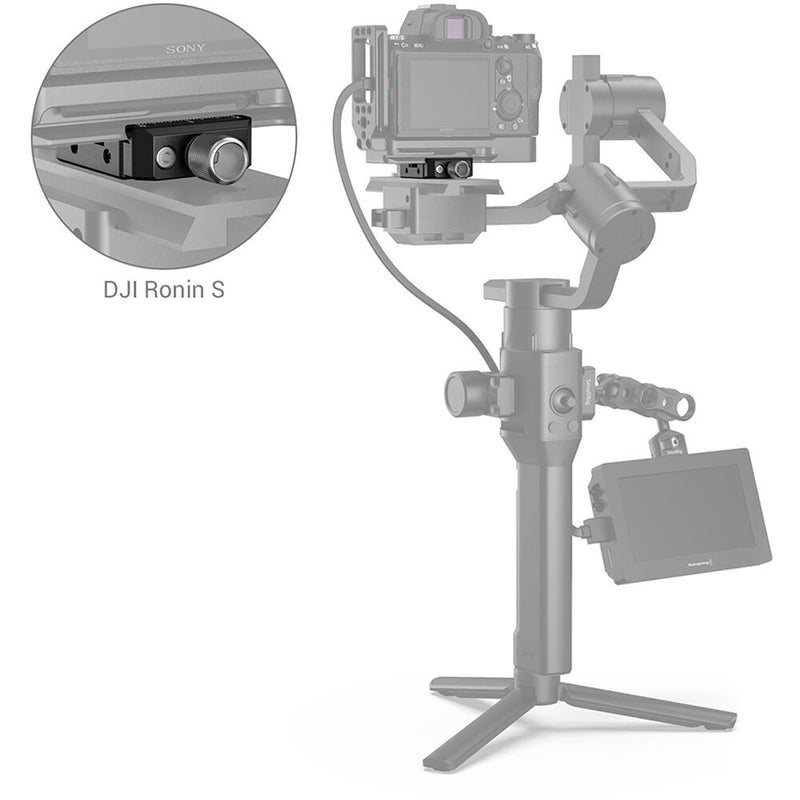SmallRig Arca-Type Quick Release Clamp for Select Handheld Gimbal Stabilizers