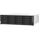 QNAP 3U 16-Bay Nas/Iscsi Ip-San. Amd Ryzen V1500B Quad-Core 2.2Ghz 16Gb Ram 2X2.5Gbe Lan Redundant Psu