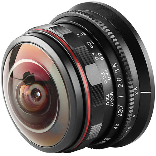 Meike 3.5mm f/2.8 Ultra Wide-Angle Circular Fisheye Lens for Micro Four Thirds