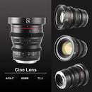 Meike 85mm T2.2 Manual Focus Cinema Lens (E Mount)