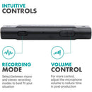 Movo Photo EDGE-DI-DUO 2-Person Digital Wireless Omni Lavalier Microphone System for iPhones (2.4 GHz)