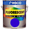 Rosco Fluorescent Paint (Blue, Matte, 1 Gallon)