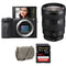 Sony Alpha a6600 Mirrorless Digital Camera with 16-55mm f/2.8 Lens and Accessories Kit