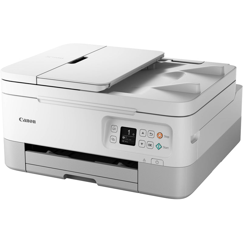 Canon PIXMA TR7020 Wireless Inkjet All-in-One Printer (White)