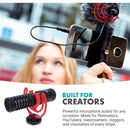 Movo Photo VXR10 PRO Ultracompact Camera-Mount Shotgun Microphone