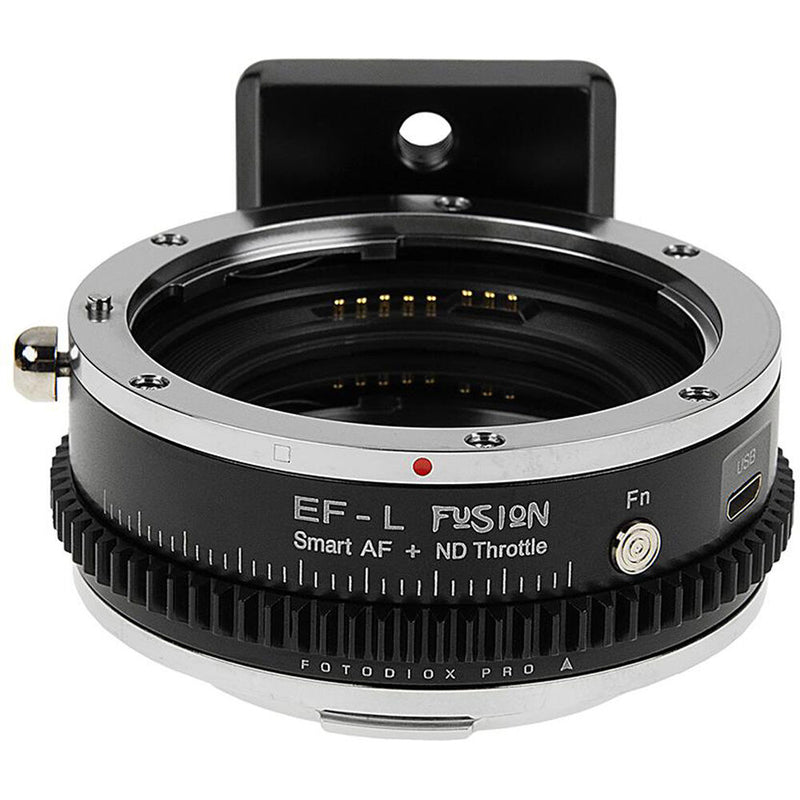 FotodioX Vizelex Cine ND Throttle Lens Mount Adapter for Canon EF or EF-S-Mount Lens to Select L-Mount Camera