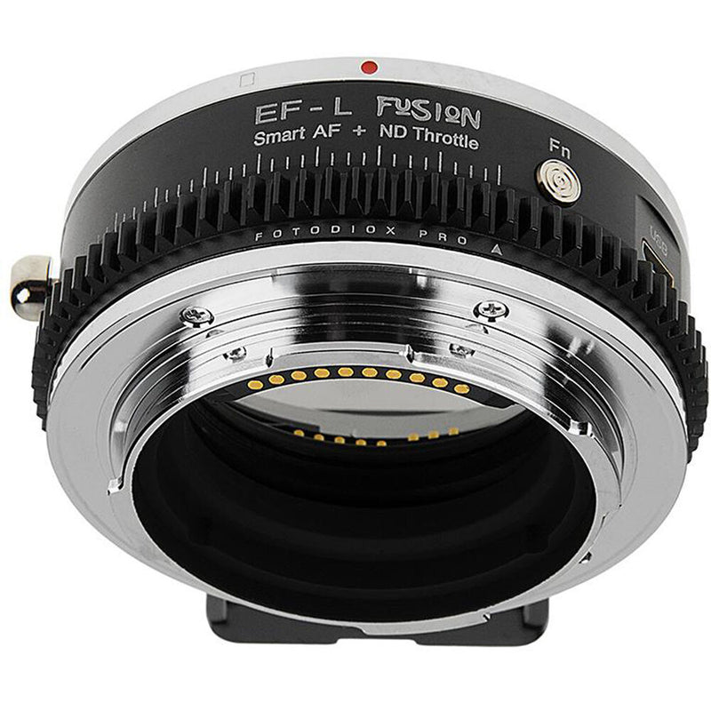 FotodioX Vizelex Cine ND Throttle Lens Mount Adapter for Canon EF or EF-S-Mount Lens to Select L-Mount Camera