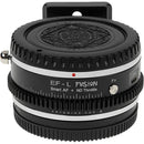 FotodioX Vizelex Cine ND Throttle Lens Mount Adapter for Canon EF or EF-S-Mount Lens to Select L-Mount Camera