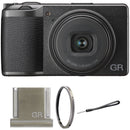Ricoh GR III Digital Camera with Extra Battery Kit