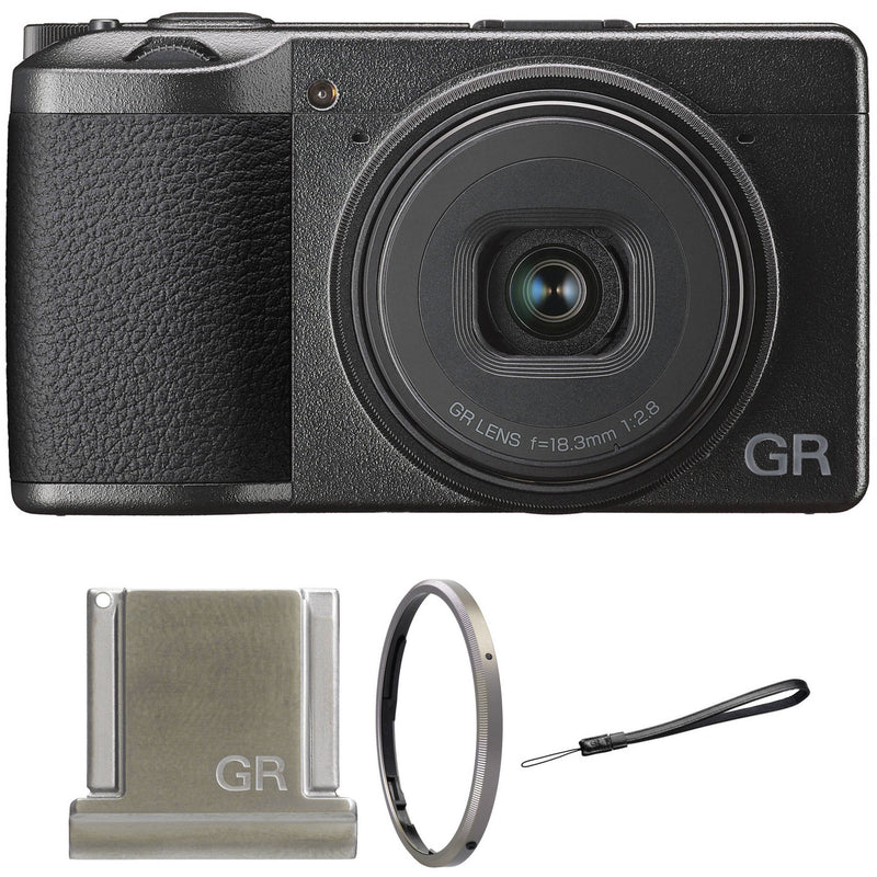 Ricoh GR III Digital Camera with Extra Battery Kit