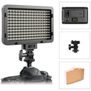 Bescor WAFFLE 176 Bulb LED 2-Light and AC Adapter Kit