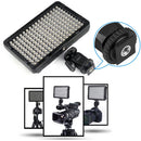 Bescor WAFFLE 176 Bulb LED 2-Light and AC Adapter Kit