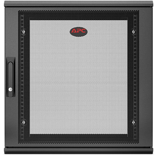 APC NetShelter WX 12U Single-Hinged Wall-Mount Enclosure (400mm Deep, 12 RU)