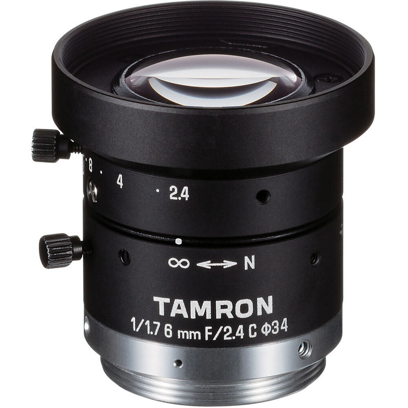 Tamron M117FM06 C-Mount 6mm Fixed Lens