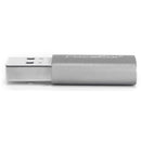 Rocstor USB 3.1 Gen 1 Type-C Female to USB Type-A Male Adapter (Aluminum Gray)