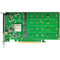 HighPoint SSD7505 PCIe 4.0 x16 4-Channel M.2 NVMe RAID Controller