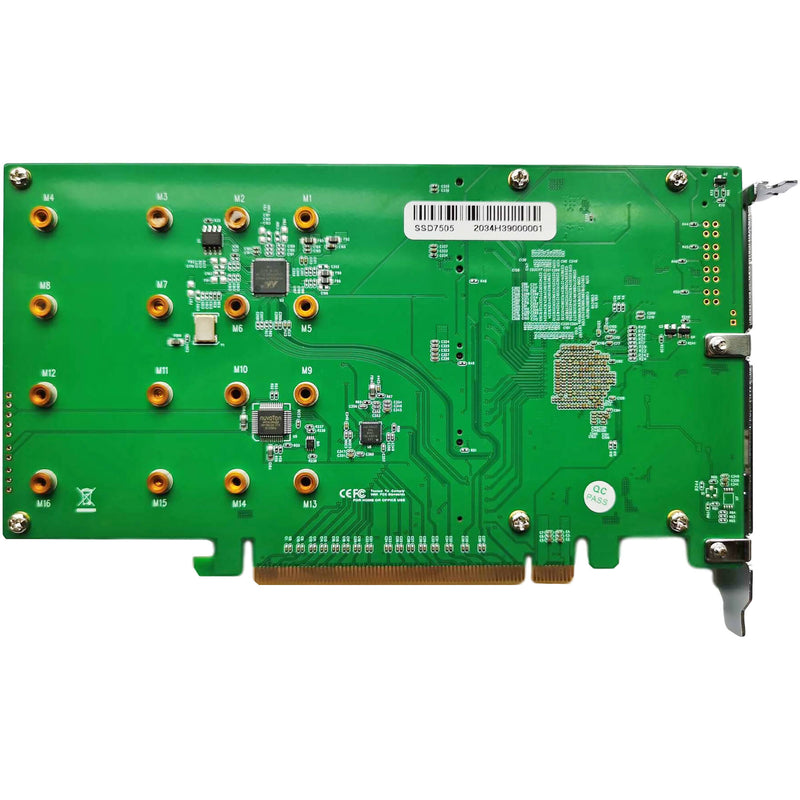 HighPoint SSD7505 PCIe 4.0 x16 4-Channel M.2 NVMe RAID Controller