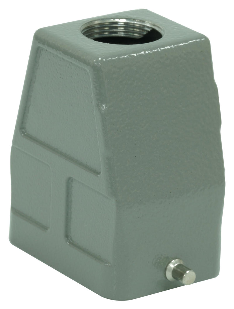 Multicomp PRO MP009367 Heavy Duty Connector Hood Top Entry Aluminium Body 1 Lever 6B