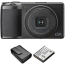 Ricoh GR III Digital Camera with Extra Battery Kit