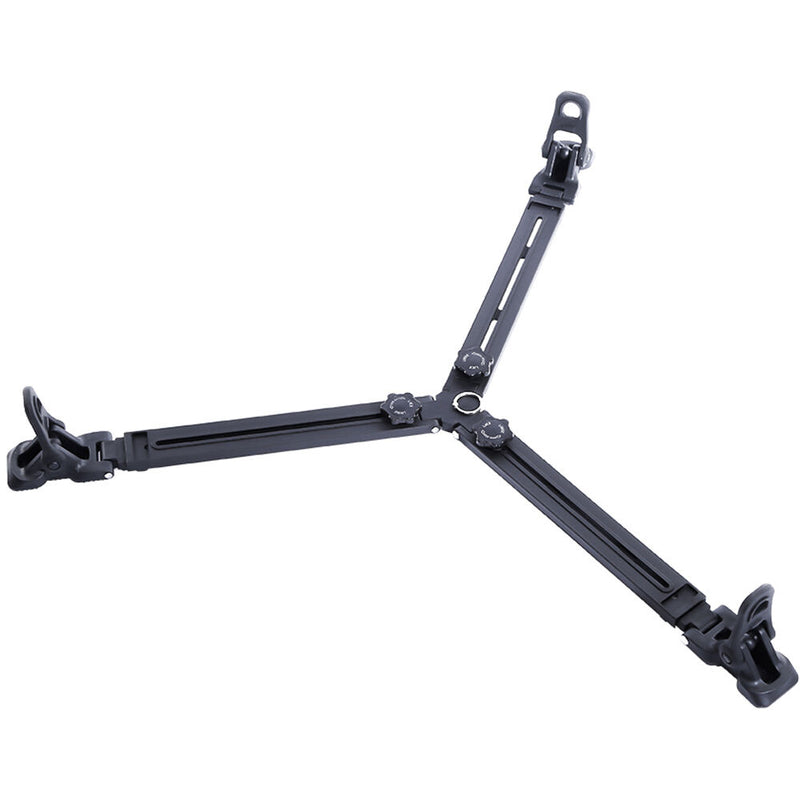 miliboo MTT605B Carbon Fiber Video Tripod Kit with Ground Spreader