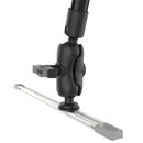 RAM MOUNTS Camera Mount with RAM Track Ball Base and 2-Prong Mount (22")