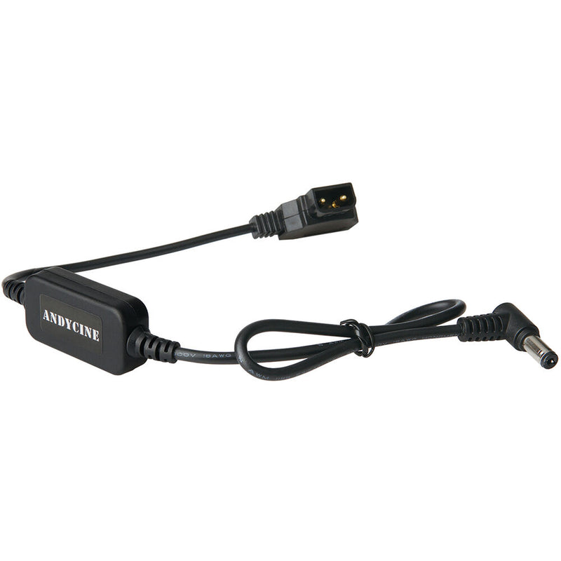 ANDYCINE D-Tap to 2-Pin DC Power Cable with Intelligent Circuit Protection (20")