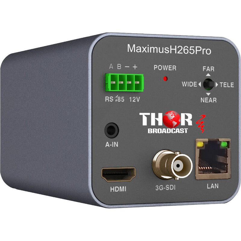Thor MaximusH265Pro 1080p 3G HD-SDI/HDMI/H265 Streaming Box camera with 20x Optical Zoom
