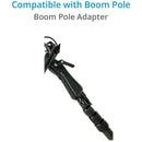 Proaim 12' Carbon Fiber Boompole with XLR Cable and Blimp-Style Windshield