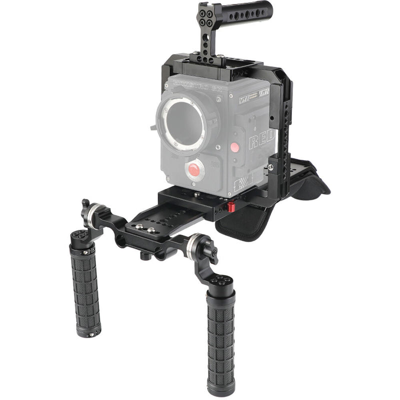 CAMVATE Pro Shoulder Rig Full Frame Cage Kit for RED DSMC2 Cameras