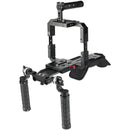 CAMVATE Pro Shoulder Rig Full Frame Cage Kit for RED DSMC2 Cameras