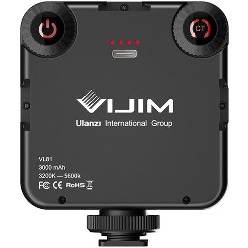 VIJIM VL81 Rechargeable LED Video Light