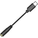 Comica Audio CVM-SPX-UC 3.5mm TRRS Female to USB Type-C Audio-Interface Cable for Android (3.4")