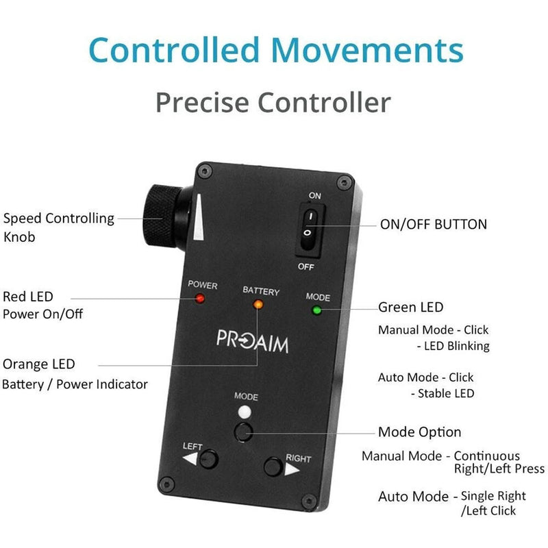 Proaim Motion Control System for Line Sliders